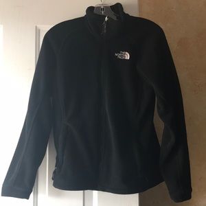 Black Northface fleece jacket